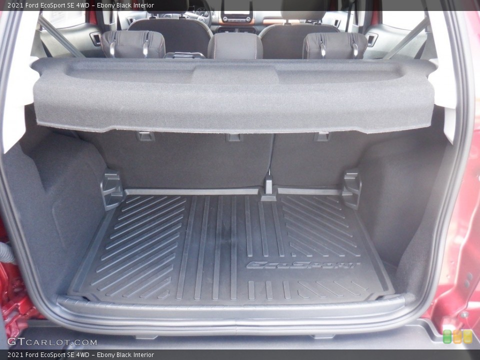 Ebony Black Interior Trunk for the 2021 Ford EcoSport SE 4WD #146529252