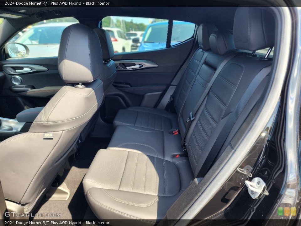 Black Interior Rear Seat for the 2024 Dodge Hornet R/T Plus AWD Hybrid #146530294