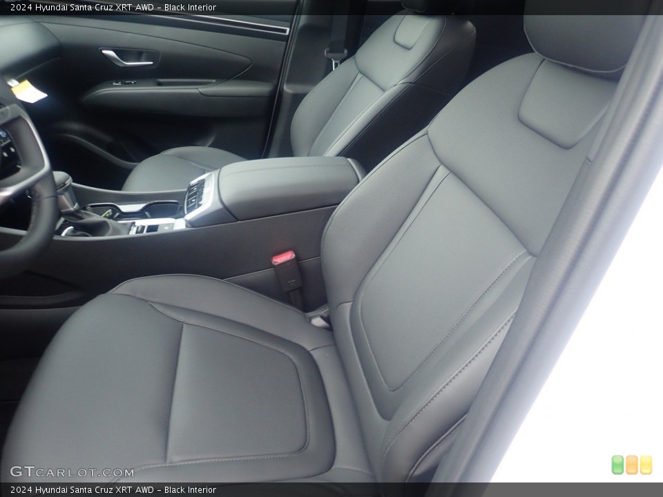 Black Interior Front Seat for the 2024 Hyundai Santa Cruz XRT AWD #146530381