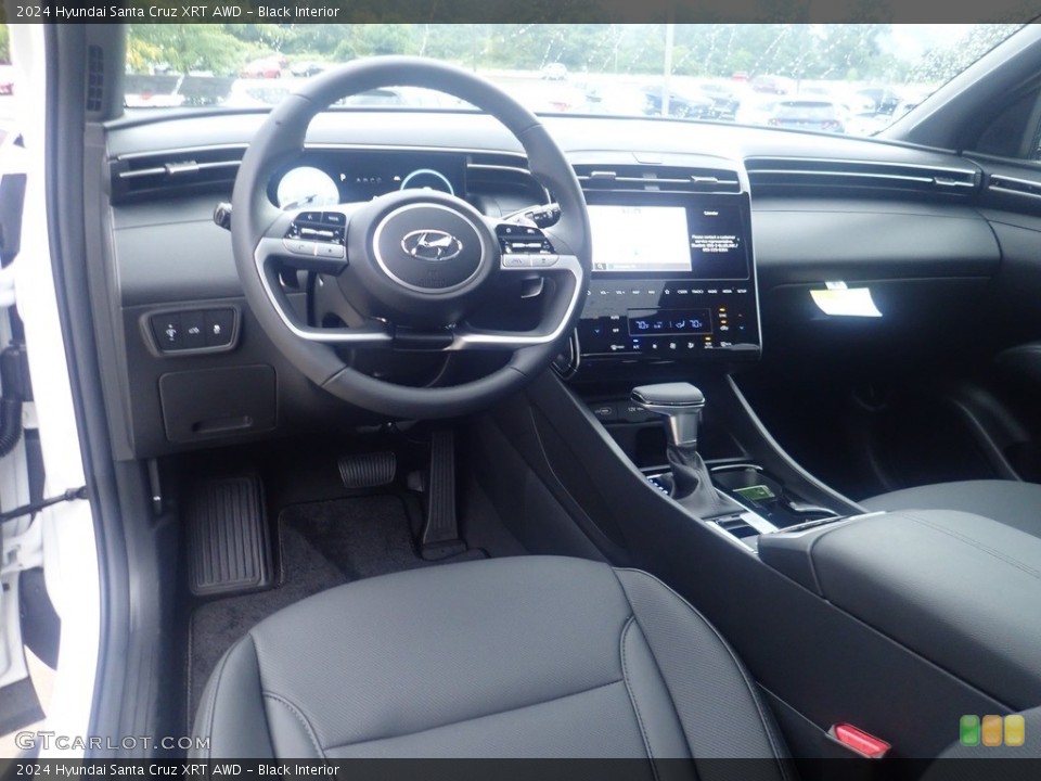 Black 2024 Hyundai Santa Cruz Interiors