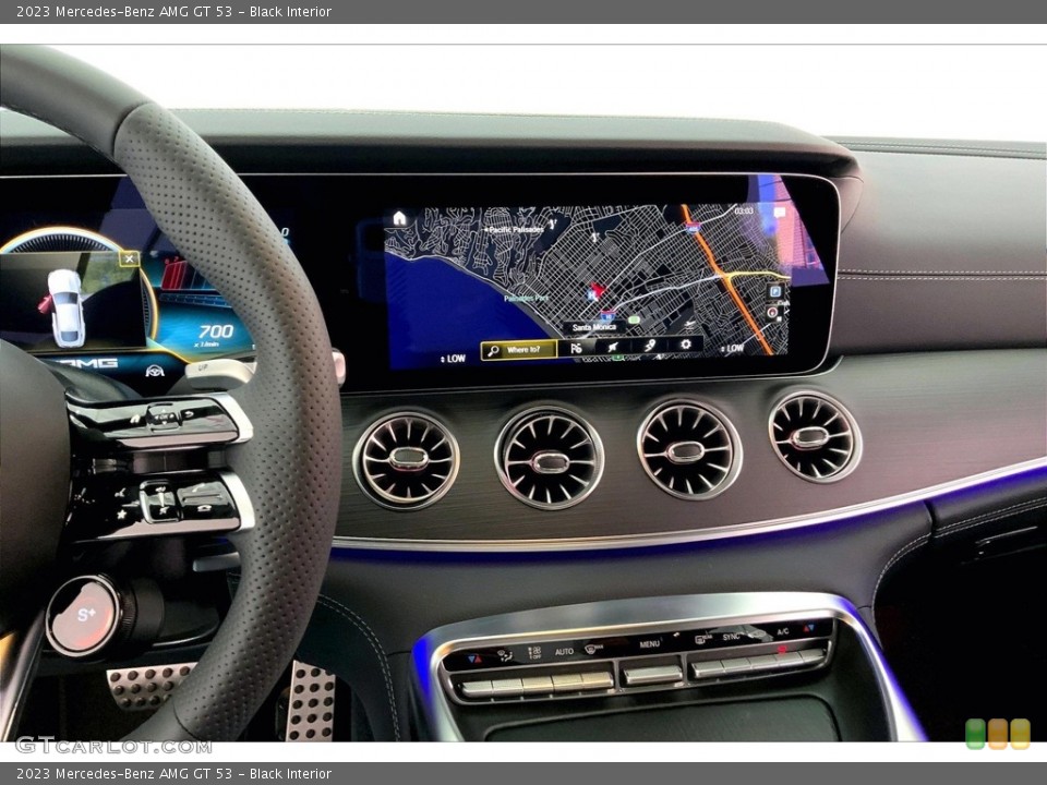 Black Interior Controls for the 2023 Mercedes-Benz AMG GT 53 #146530922