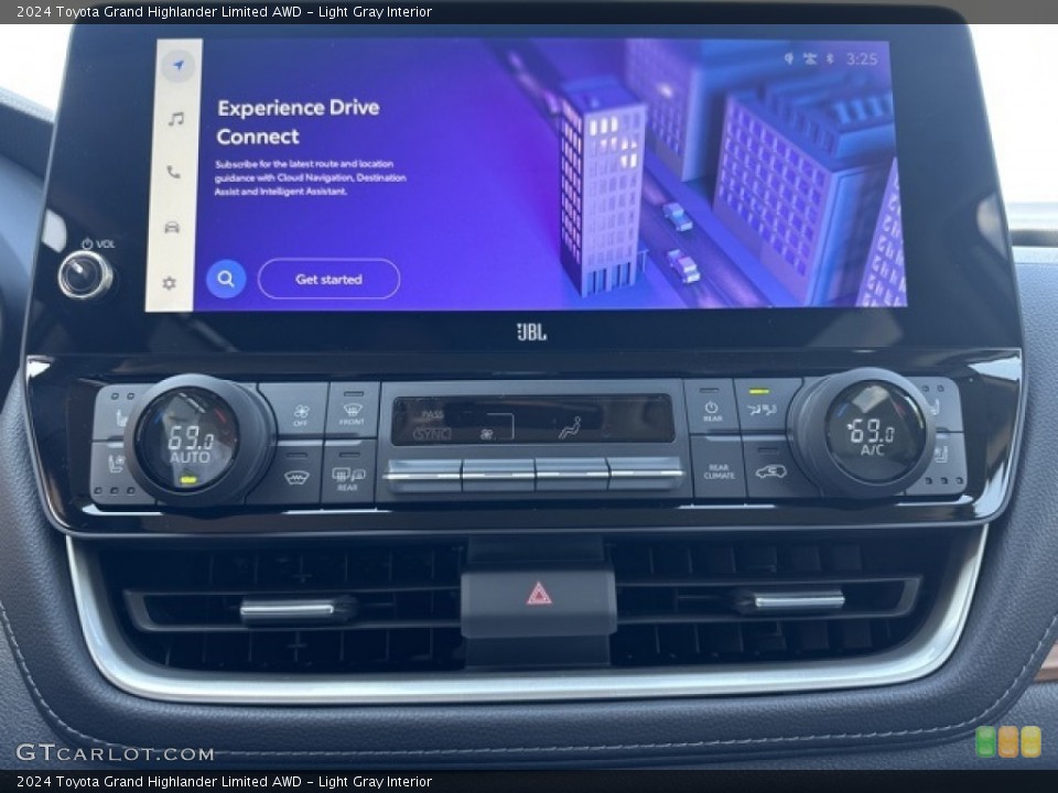 Light Gray Interior Controls for the 2024 Toyota Grand Highlander Limited AWD #146531273