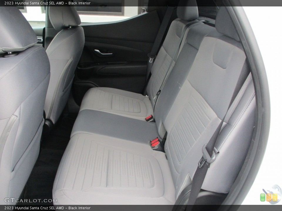 Black Interior Rear Seat for the 2023 Hyundai Santa Cruz SEL AWD #146531477