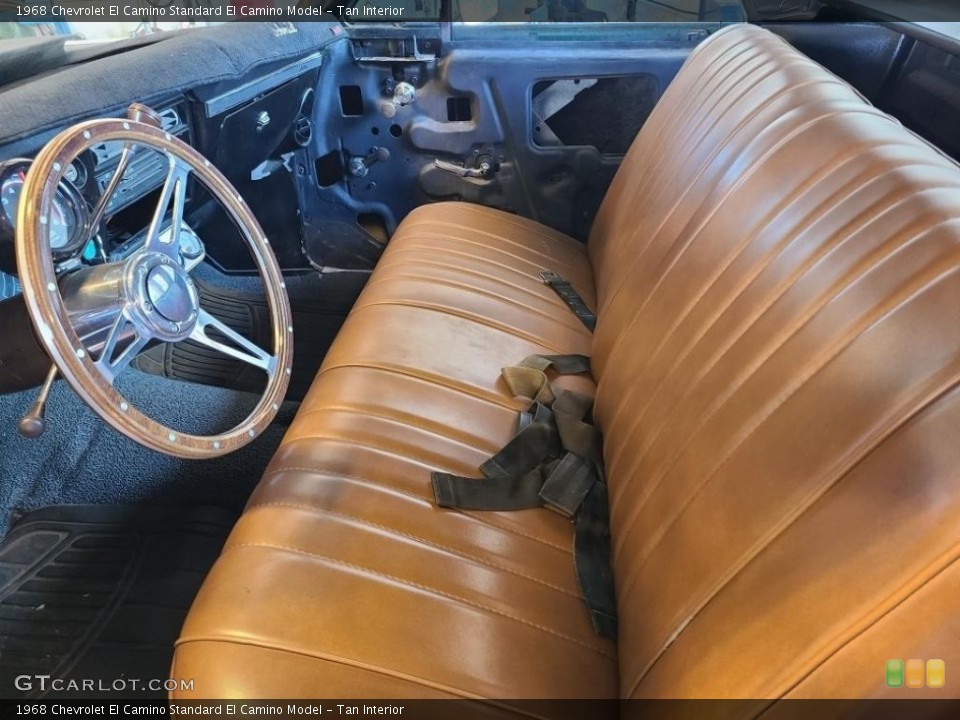 Tan 1968 Chevrolet El Camino Interiors