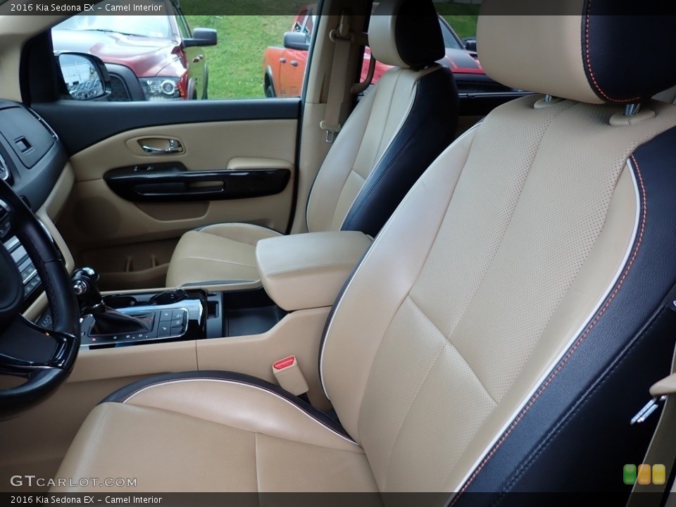 Camel Interior Front Seat for the 2016 Kia Sedona EX #146533914