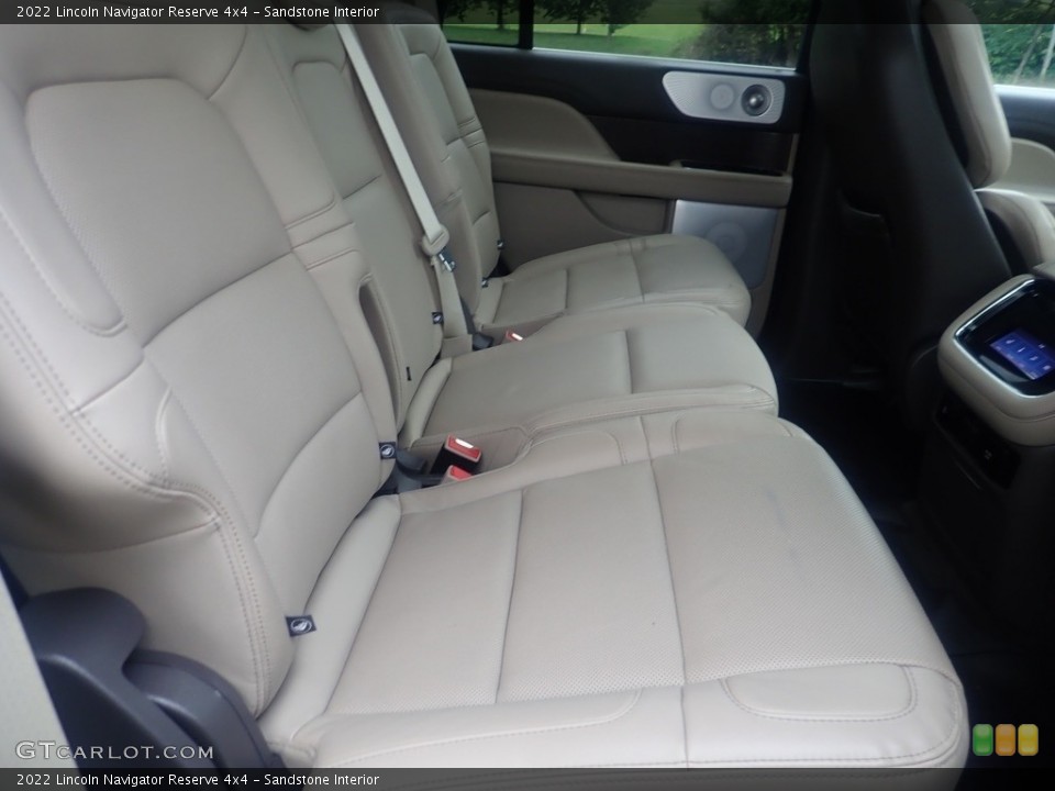 Sandstone Interior Rear Seat for the 2022 Lincoln Navigator Reserve 4x4 #146533930