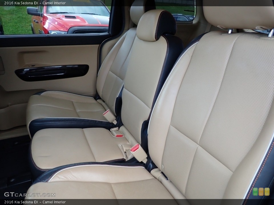 Camel Interior Rear Seat for the 2016 Kia Sedona EX #146533937