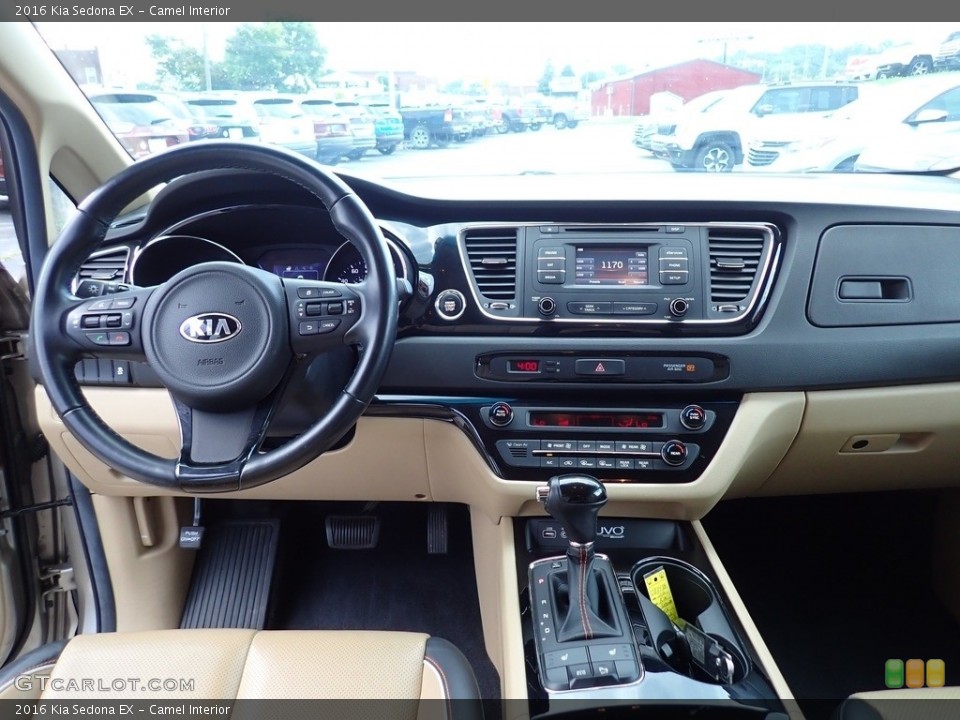 Camel Interior Dashboard for the 2016 Kia Sedona EX #146533962