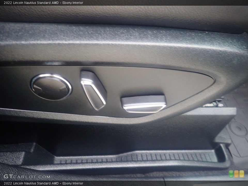 Ebony Interior Front Seat for the 2022 Lincoln Nautilus Standard AWD #146534524