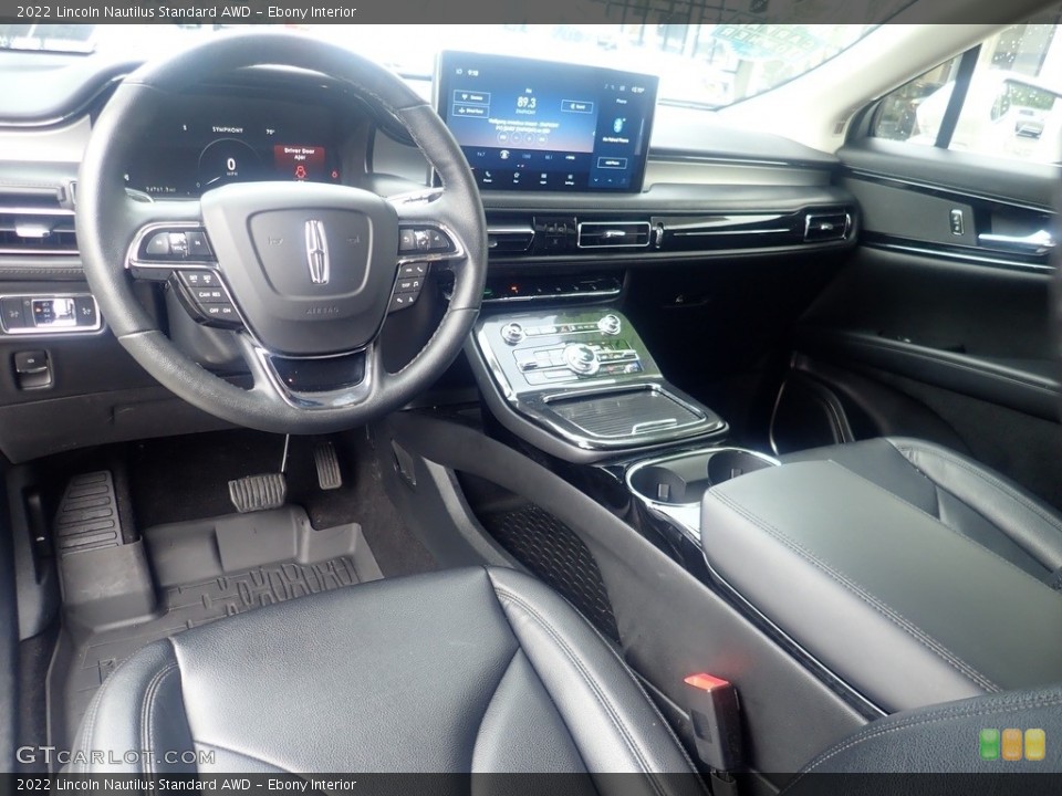 Ebony Interior Photo for the 2022 Lincoln Nautilus Standard AWD #146534643