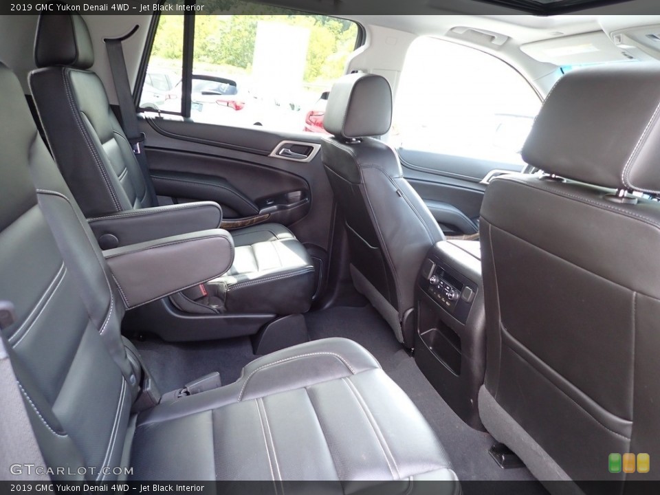 Jet Black Interior Rear Seat for the 2019 GMC Yukon Denali 4WD #146534723