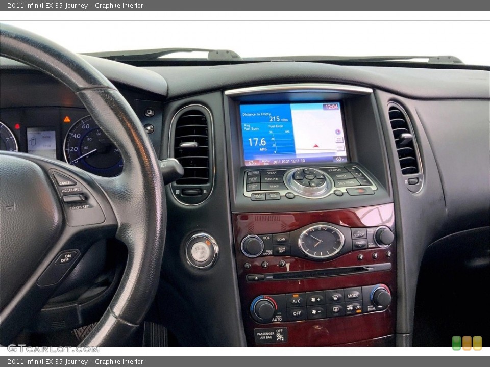 Graphite Interior Controls for the 2011 Infiniti EX 35 Journey #146535526