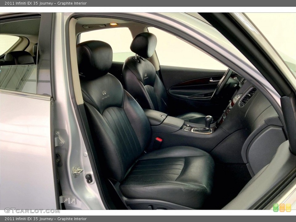 Graphite Interior Front Seat for the 2011 Infiniti EX 35 Journey #146535550