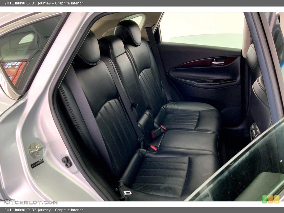 Graphite Interior Rear Seat for the 2011 Infiniti EX 35 Journey #146535844
