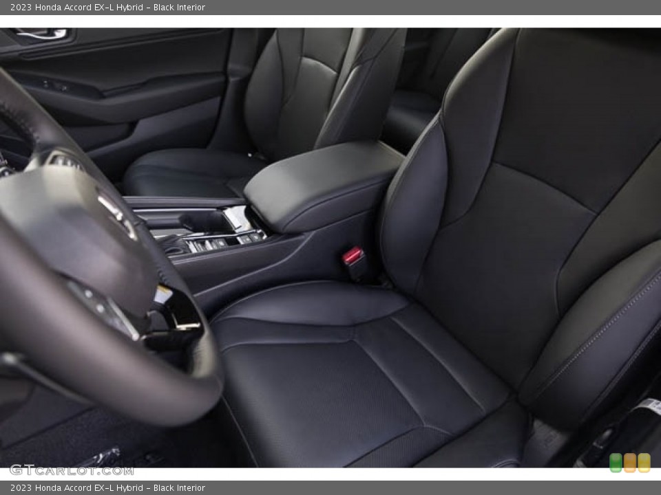 Black Interior Front Seat for the 2023 Honda Accord EX-L Hybrid #146536023