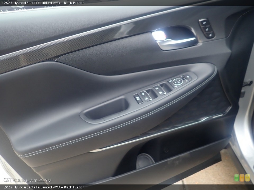 Black Interior Door Panel for the 2023 Hyundai Santa Fe Limited AWD #146536052