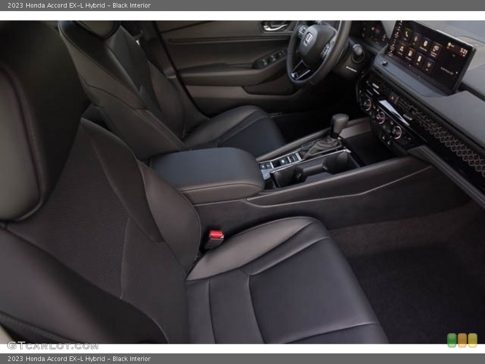 Black Interior Front Seat for the 2023 Honda Accord EX-L Hybrid #146536112