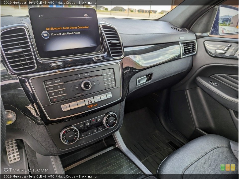 Black Interior Dashboard for the 2019 Mercedes-Benz GLE 43 AMG 4Matic Coupe #146536580