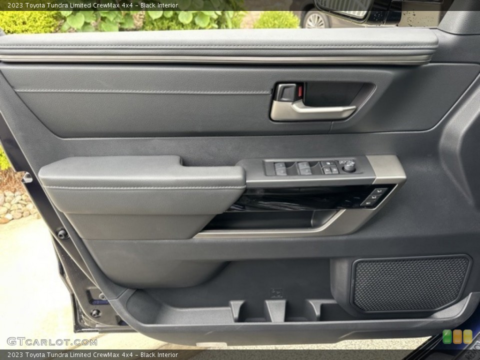Black Interior Door Panel for the 2023 Toyota Tundra Limited CrewMax 4x4 #146538805