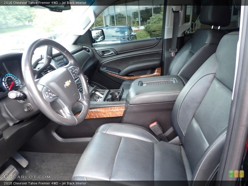 Jet Black Interior Front Seat for the 2018 Chevrolet Tahoe Premier 4WD #146540545