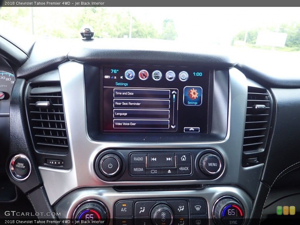Jet Black Interior Controls for the 2018 Chevrolet Tahoe Premier 4WD #146540581