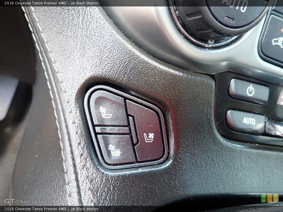 Jet Black Interior Controls for the 2018 Chevrolet Tahoe Premier 4WD #146540650