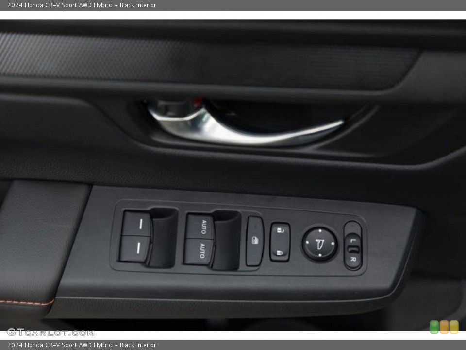 Black Interior Door Panel for the 2024 Honda CR-V Sport AWD Hybrid #146543068