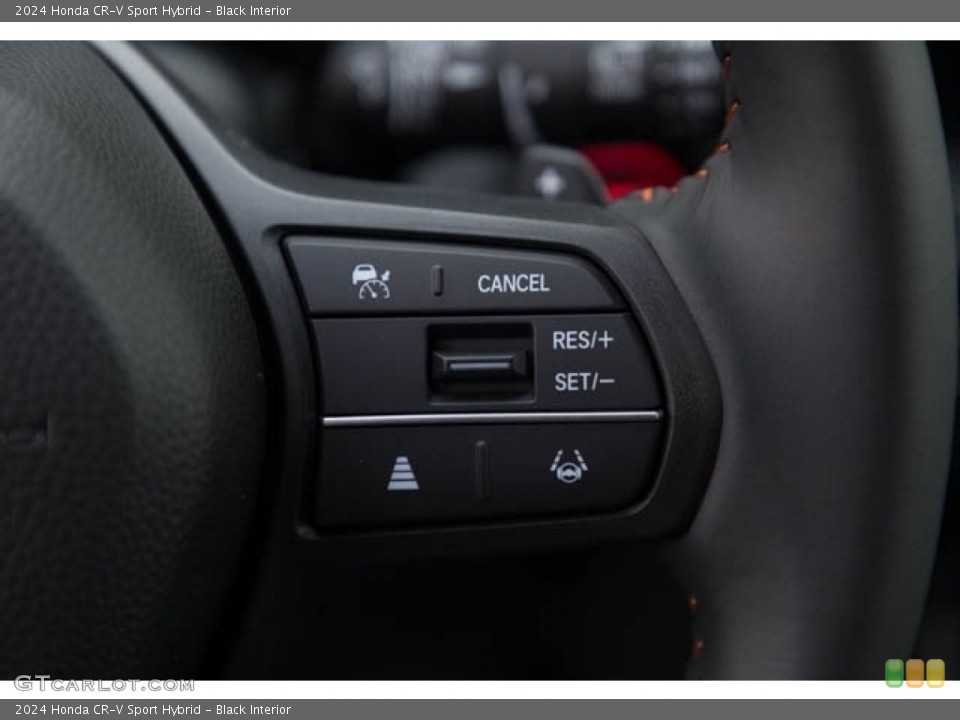 Black Interior Steering Wheel for the 2024 Honda CR-V Sport Hybrid #146544289