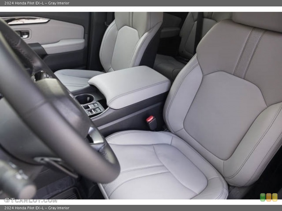 Gray Interior Front Seat for the 2024 Honda Pilot EX-L #146544946