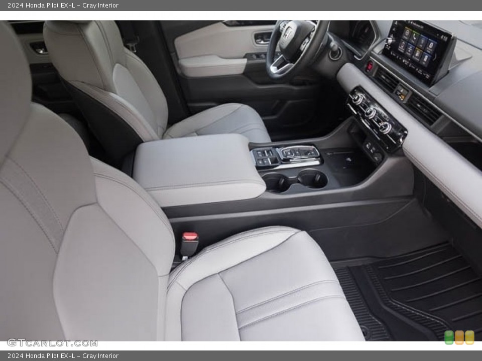 Gray Interior Front Seat for the 2024 Honda Pilot EX-L #146544964