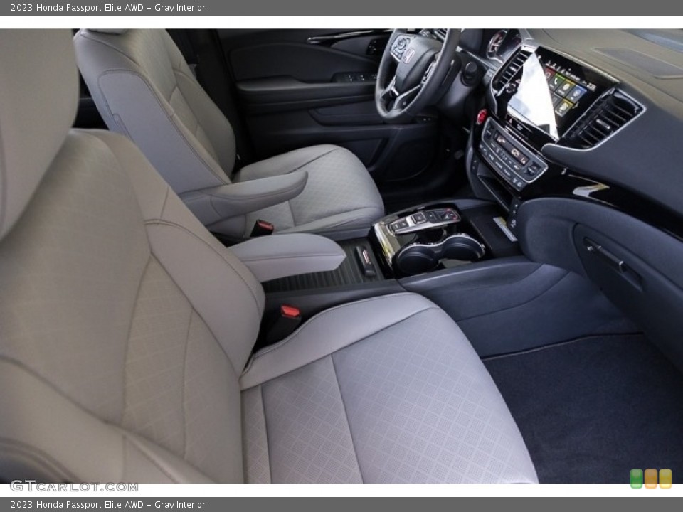 Gray Interior Front Seat for the 2023 Honda Passport Elite AWD #146545204