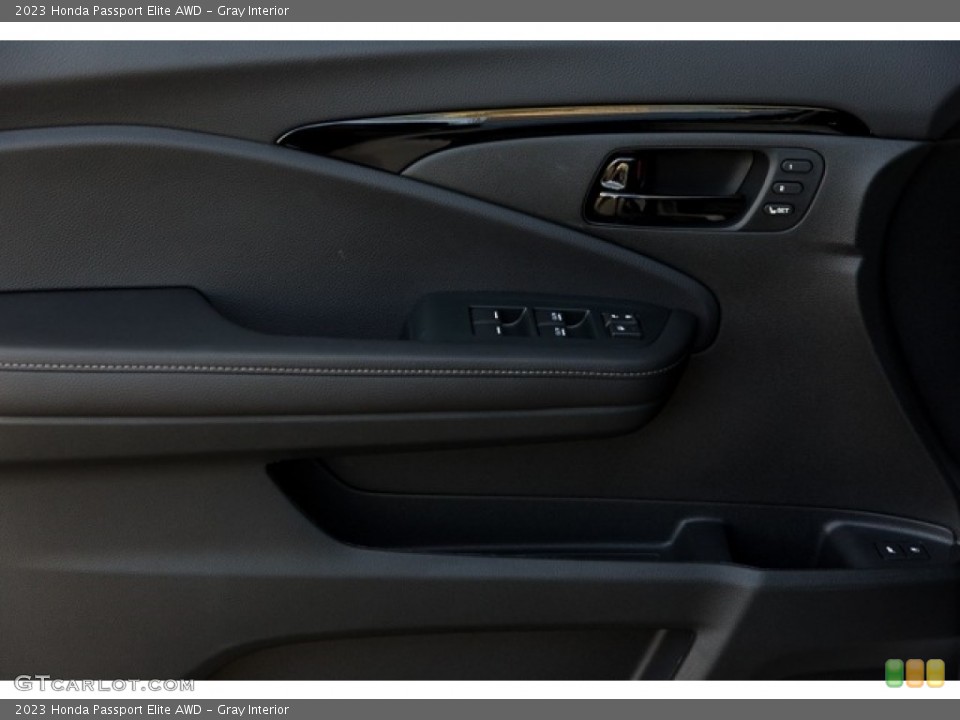 Gray Interior Door Panel for the 2023 Honda Passport Elite AWD #146545216