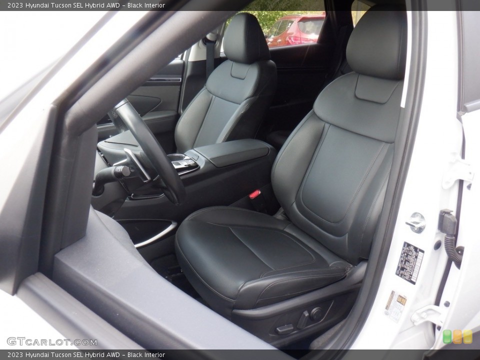 Black Interior Photo for the 2023 Hyundai Tucson SEL Hybrid AWD #146546048