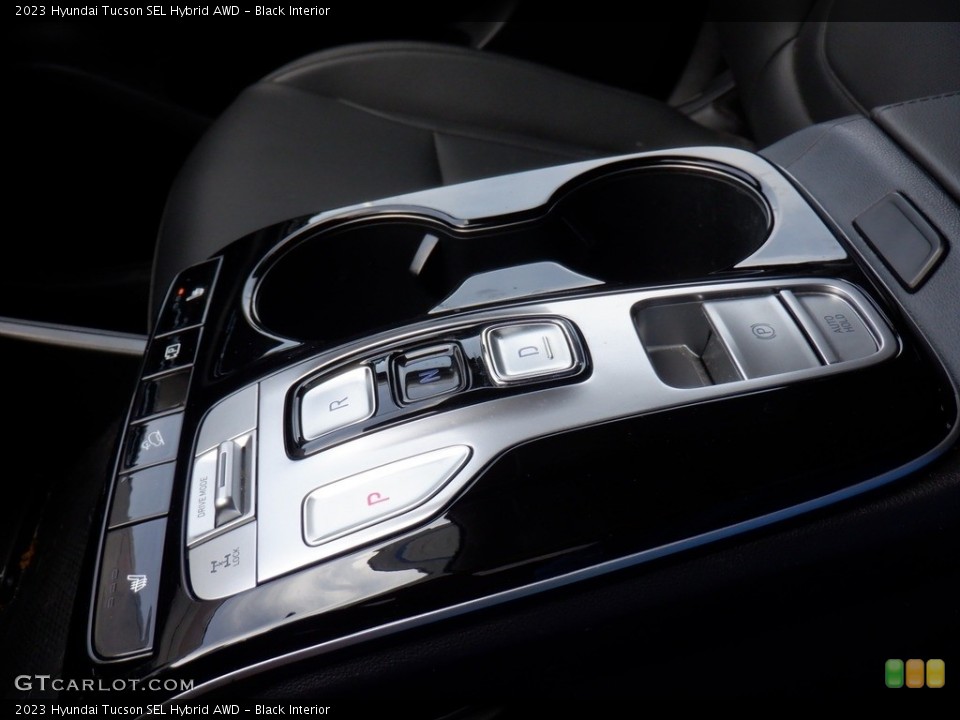 Black Interior Transmission for the 2023 Hyundai Tucson SEL Hybrid AWD #146546088