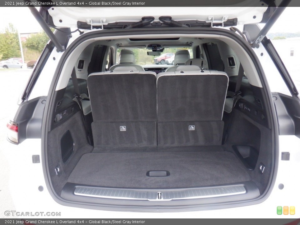 Global Black/Steel Gray Interior Trunk for the 2021 Jeep Grand Cherokee L Overland 4x4 #146546295