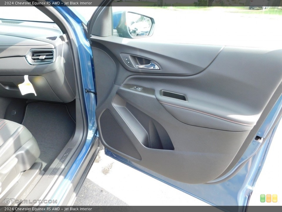 Jet Black Interior Door Panel for the 2024 Chevrolet Equinox RS AWD #146546520