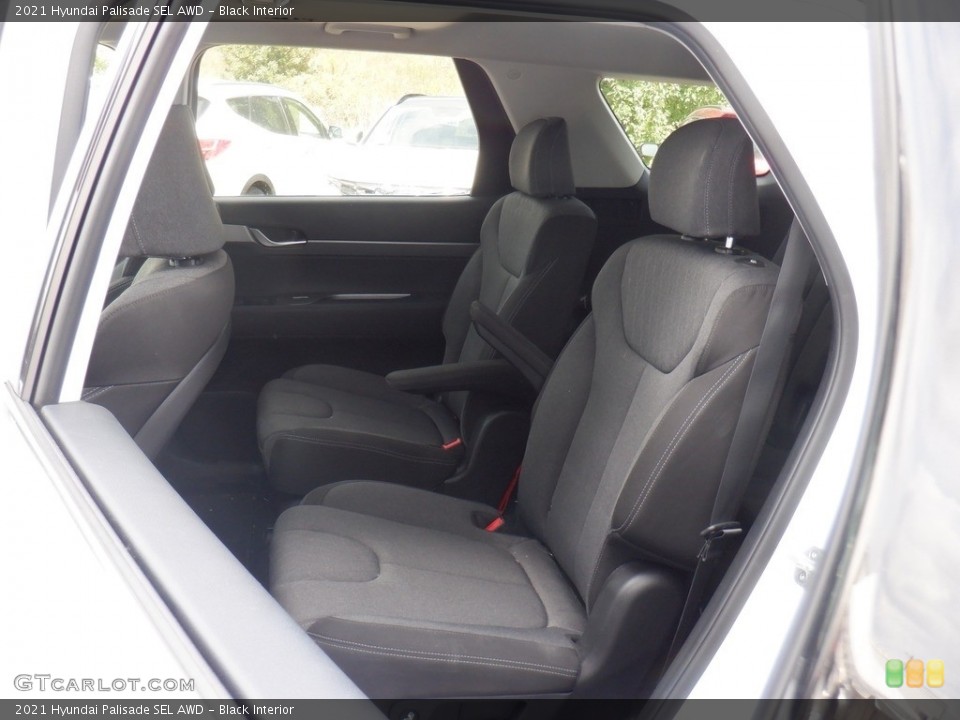 Black Interior Rear Seat for the 2021 Hyundai Palisade SEL AWD #146547222