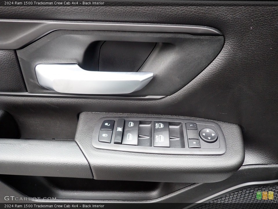 Black Interior Door Panel for the 2024 Ram 1500 Tradesman Crew Cab 4x4 #146547237