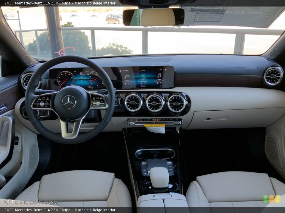 Macchiato Beige Interior Photo for the 2023 Mercedes-Benz CLA 250 Coupe #146547498