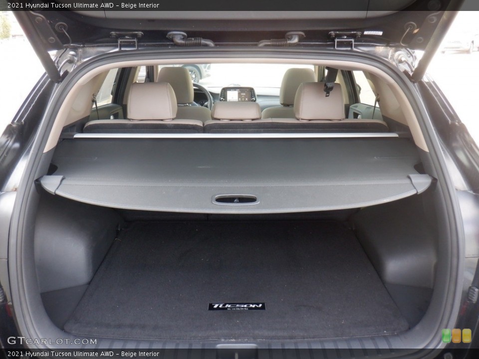 Beige Interior Trunk for the 2021 Hyundai Tucson Ulitimate AWD #146548074