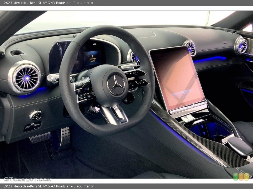Black Interior Dashboard for the 2023 Mercedes-Benz SL AMG 43 Roadster #146548098