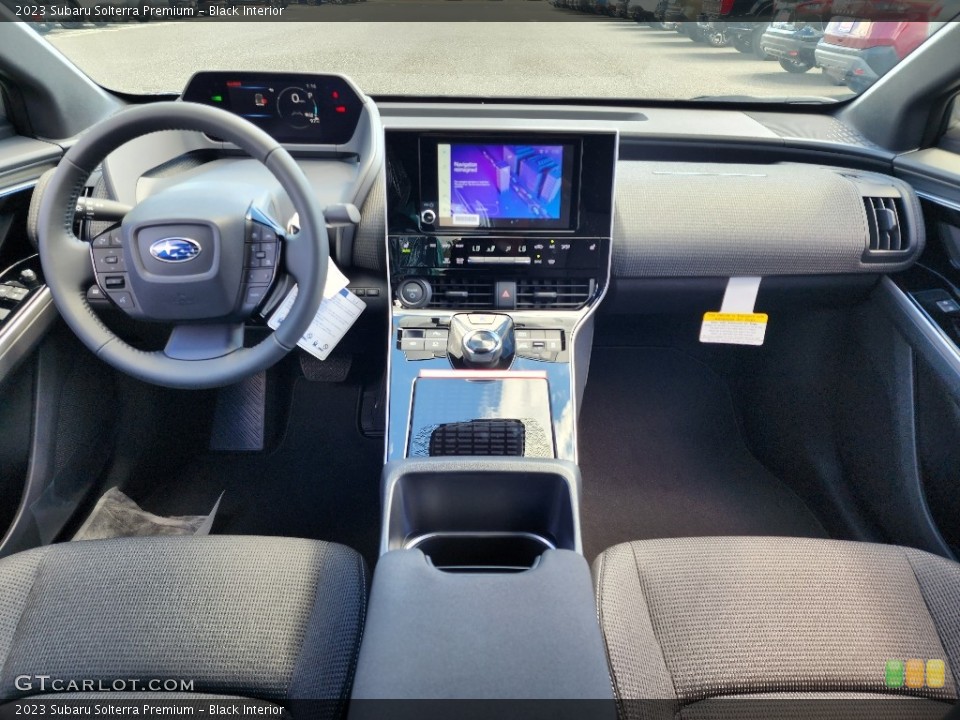 Black Interior Dashboard for the 2023 Subaru Solterra Premium #146548281