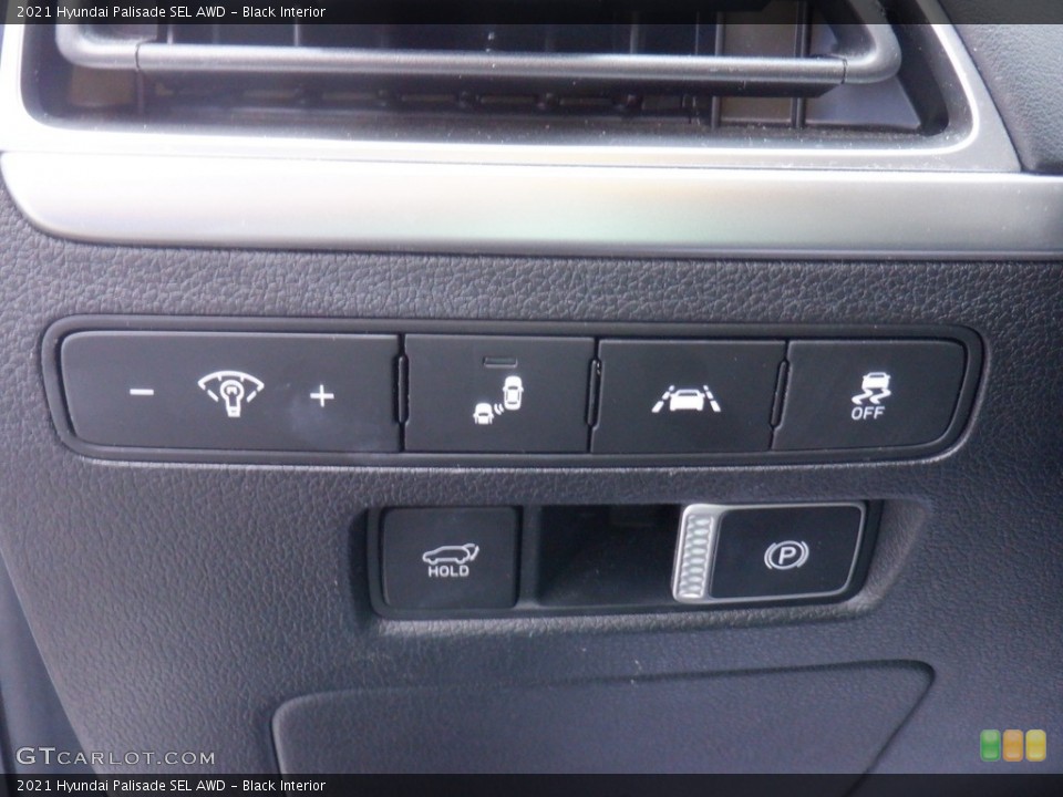 Black Interior Controls for the 2021 Hyundai Palisade SEL AWD #146548383
