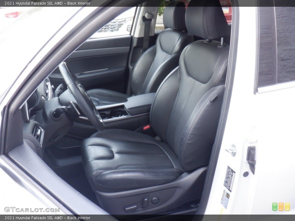 Black 2021 Hyundai Palisade Interiors