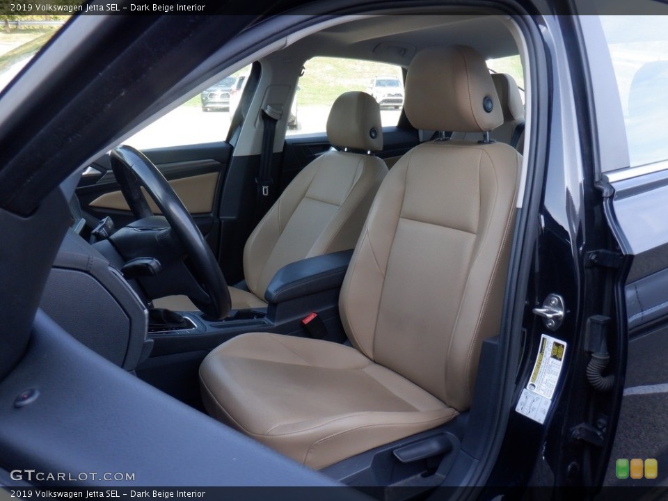 Dark Beige 2019 Volkswagen Jetta Interiors