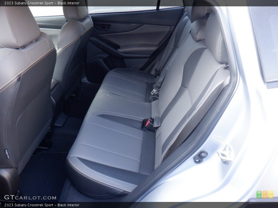 Black Interior Rear Seat for the 2023 Subaru Crosstrek Sport #146549511