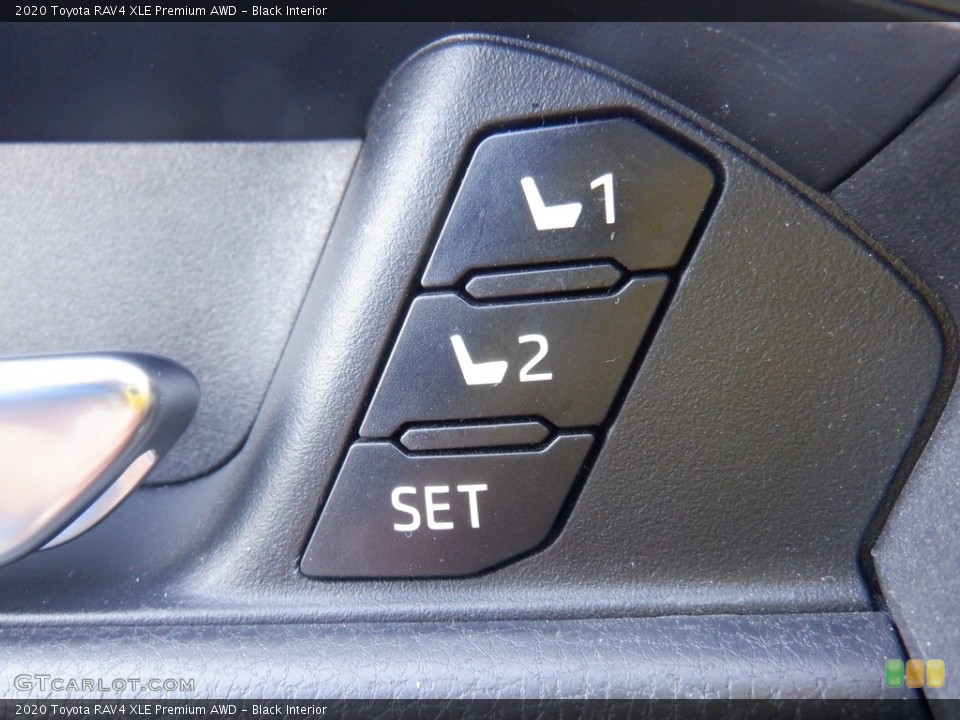 Black Interior Controls for the 2020 Toyota RAV4 XLE Premium AWD #146549676