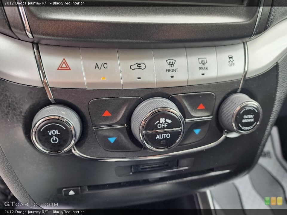 Black/Red Interior Controls for the 2012 Dodge Journey R/T #146550534