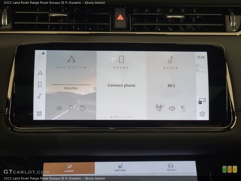 Ebony Interior Controls for the 2023 Land Rover Range Rover Evoque SE R-Dynamic #146550656