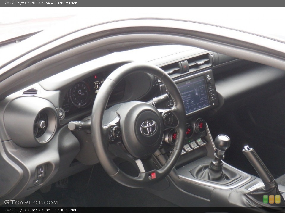 Black Interior Dashboard for the 2022 Toyota GR86 Coupe #146550812